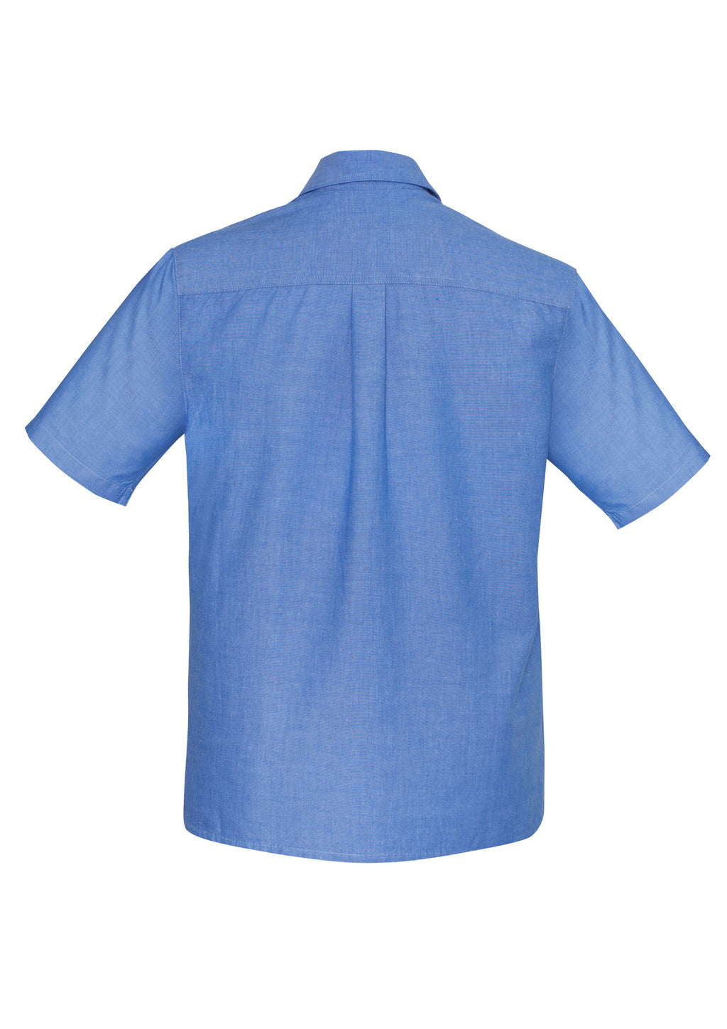 Mens Chambray Short Sleeve Shirt