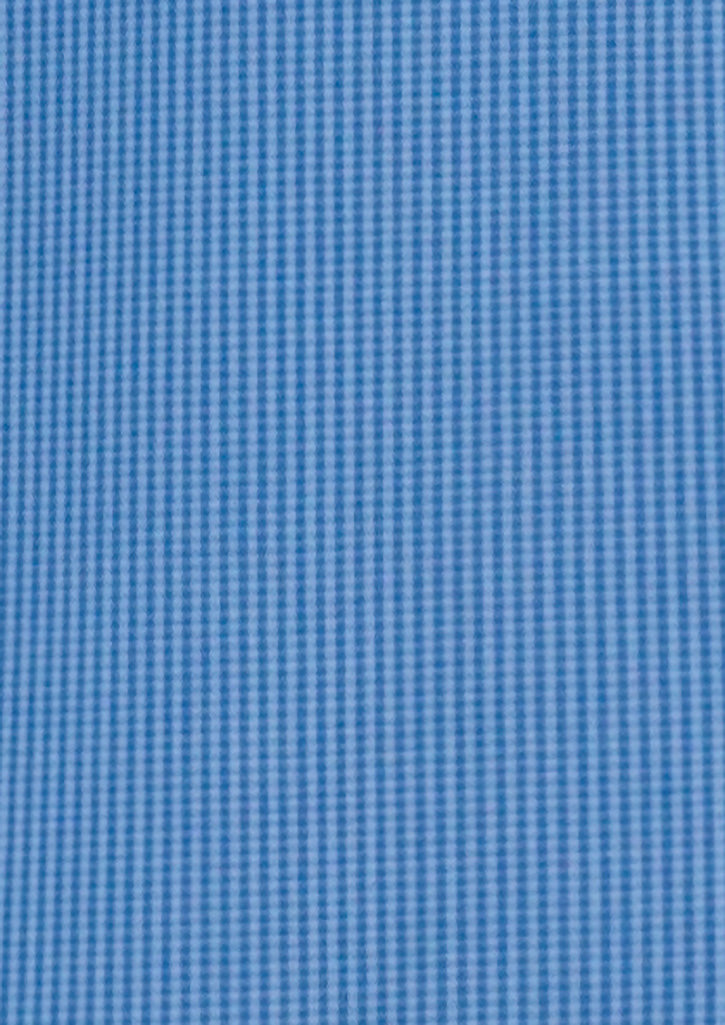 Mens Micro Check Short Sleeve Shirt