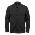 Unisex Avalante Fleece Shacket - Black Heather