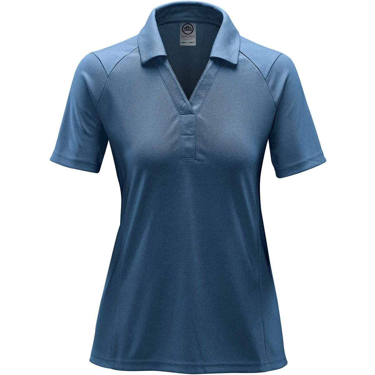 Women's Mistral Heathered Polo - Titanium