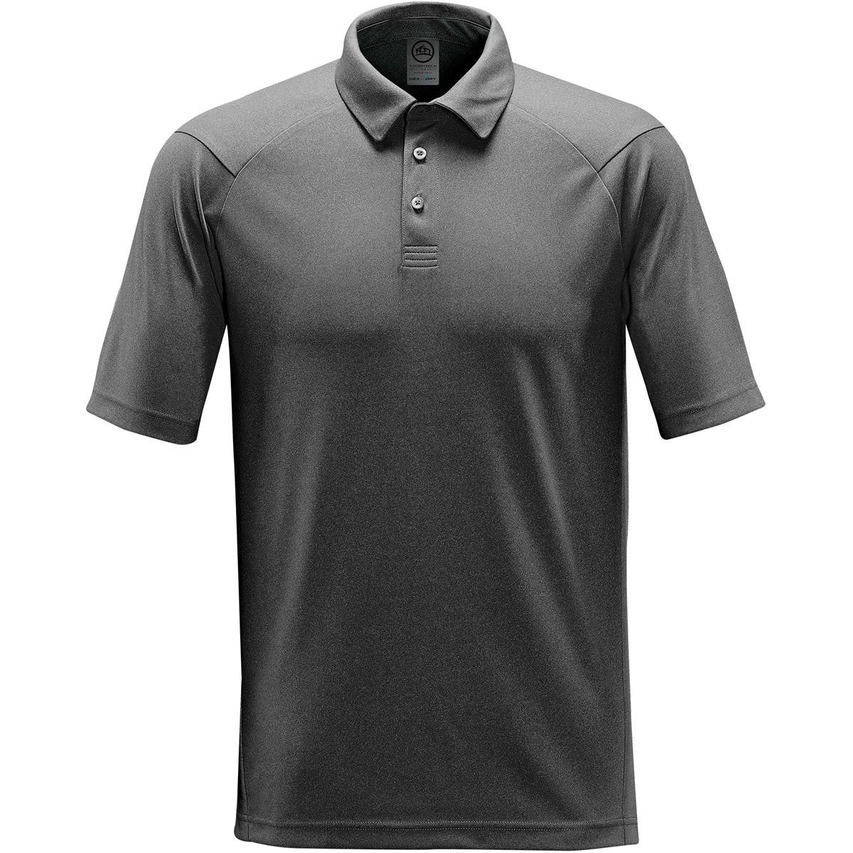 Men's Mistral Heathered Polo - Charcoal Heather