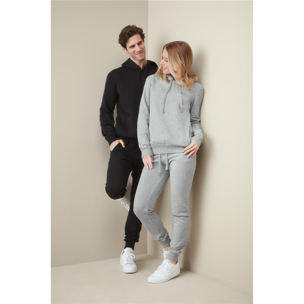 Recycled Unisex Sweat Hoodie - Grey Heather