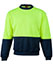 SW09 HI-VIS 2 TONE CREW NECK