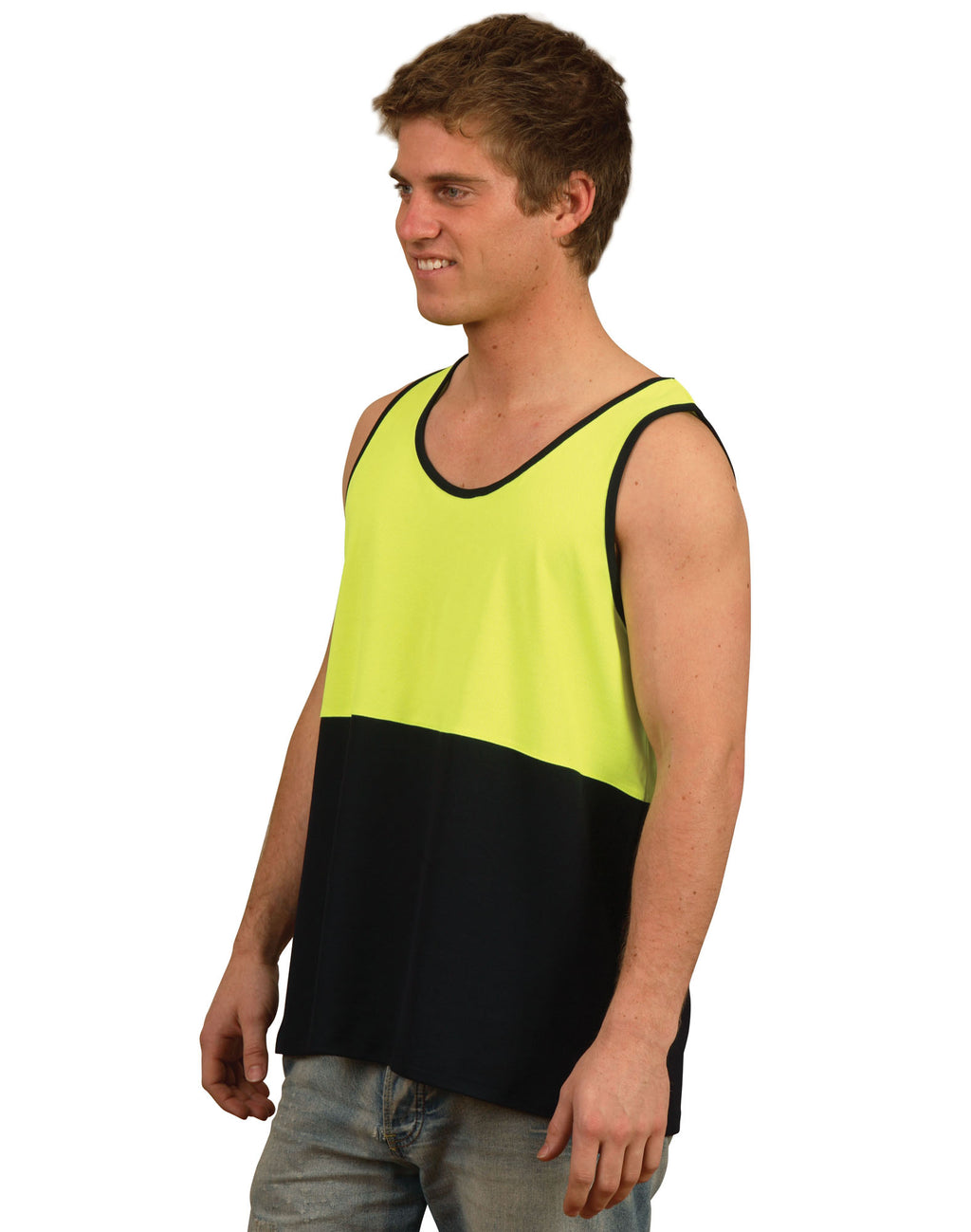 SW15 Hi-Vis SAFETY SINGLET