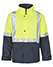 SW28A HI-VIS TWO TONE RAIN PROOF JACKET WITH QUILT LINING