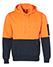 SW38 HI-VIS TWO TONE FLEECY HOODIE UNISEX