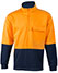 SW47 HI-VIS TWO TONE COTTON FLEECY SWEAT