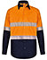 SW83 UNISEX HI VIS COOL-BREEZE SAFETY LS SHIRT (SEGMENTED TAPE)