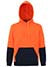 SW91 HI-VIS TWO TONE WATER RESISTANT FLEECE HOODIE