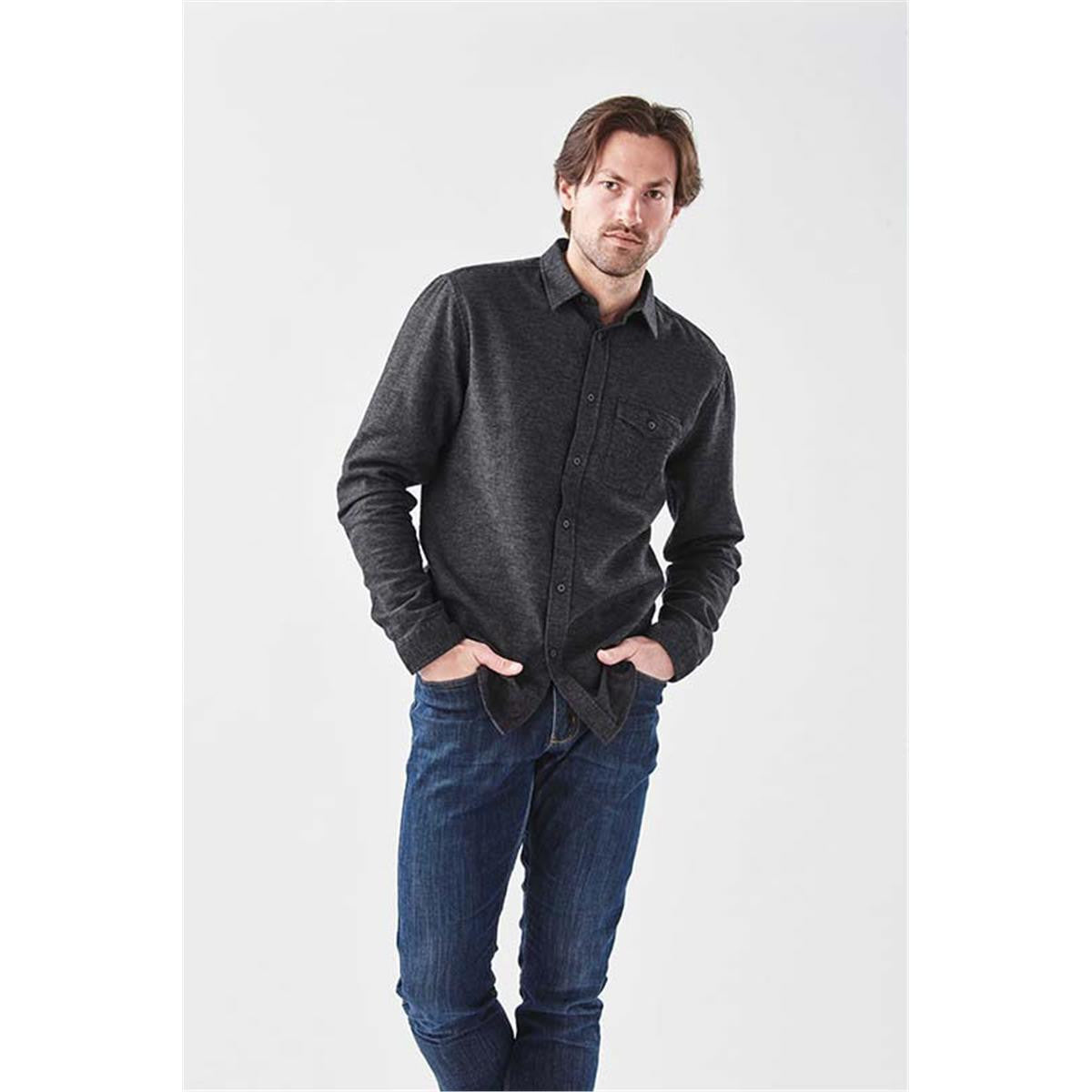 Men's Dockyard Long Sleeve Twill Shirt - Indigo