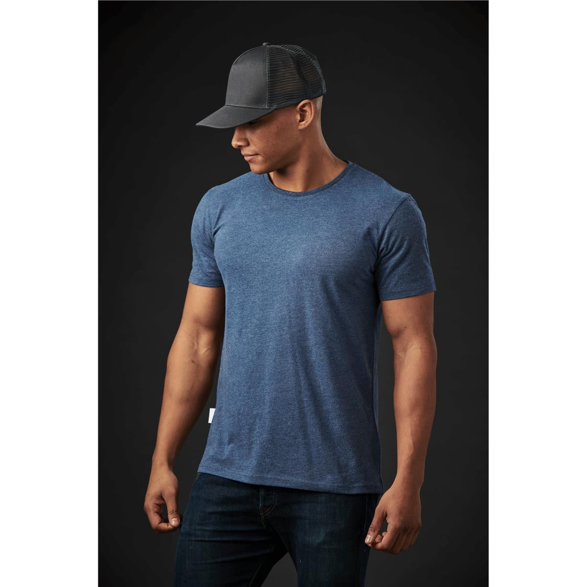 Men's Torcello Crew Neck Tee - Denim Heather
