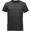 Men's Railtown Crew Neck Tee - Black / Grey Heather