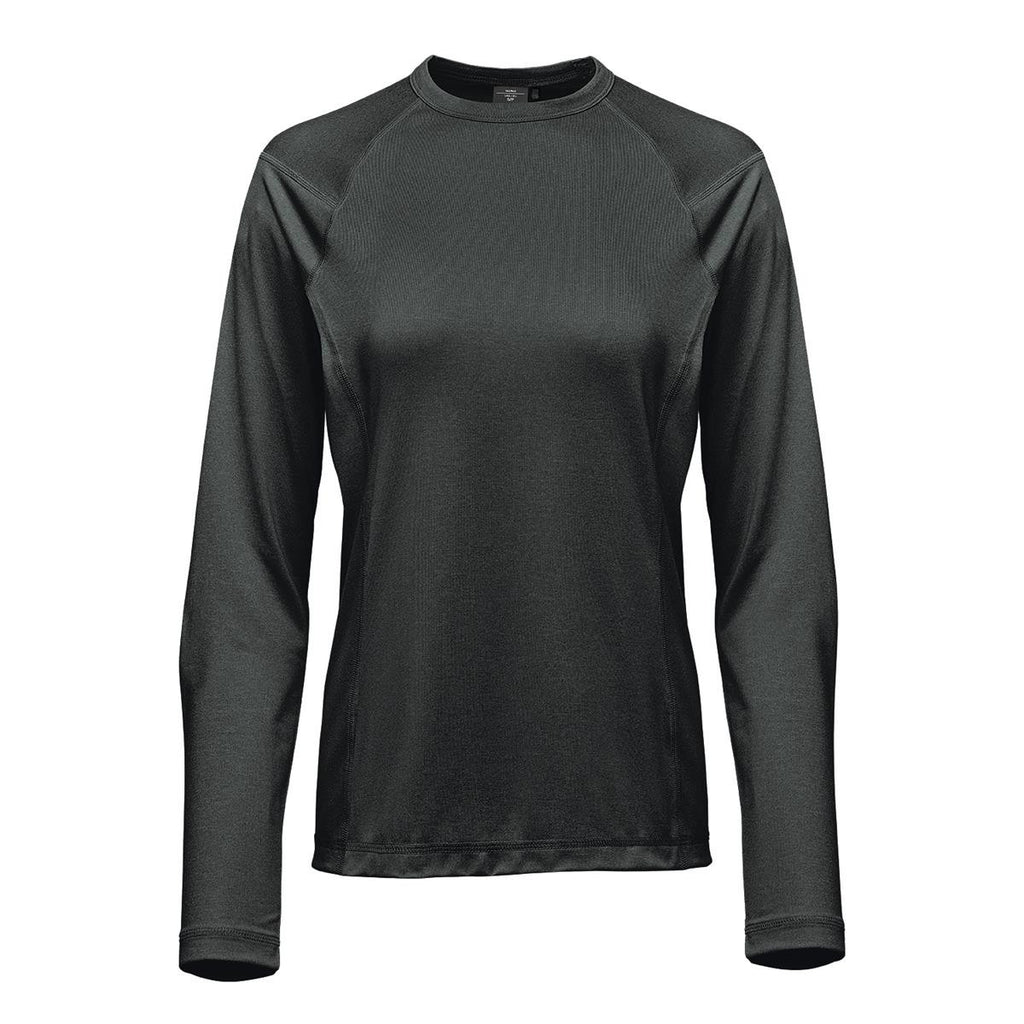 Women's Volante H2X-Dry L/S Tee - Ash Heather