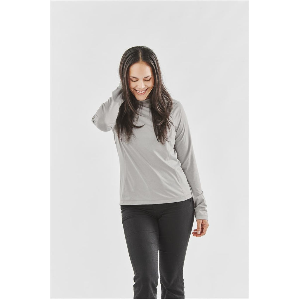 Women's Volante H2X-Dry L/S Tee - Charcoal Heather