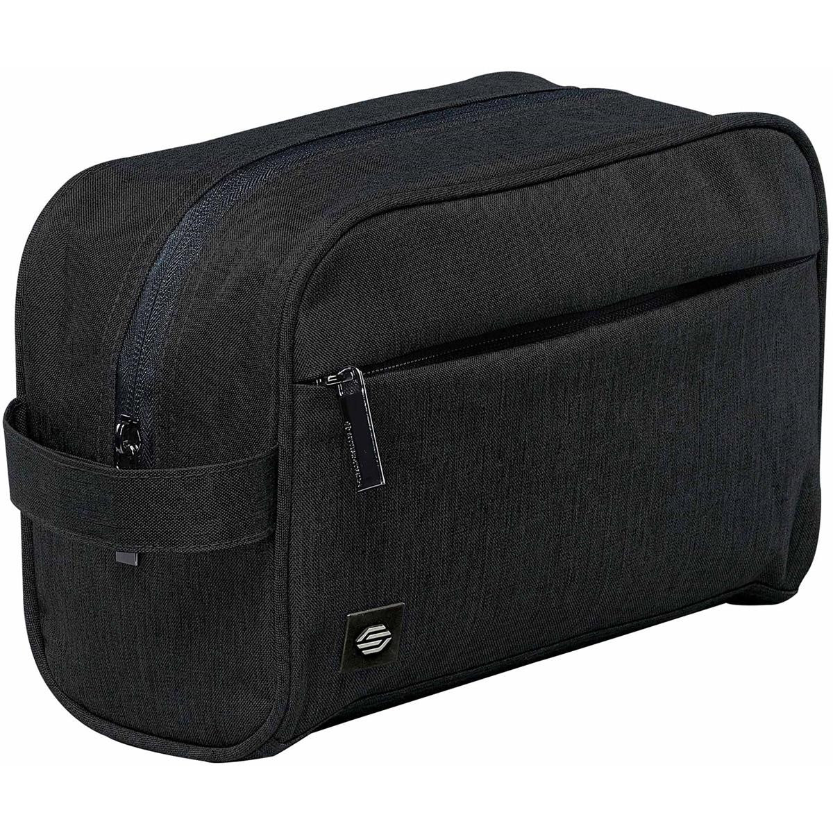 Cupertino Toiletry Bag - Black / Black