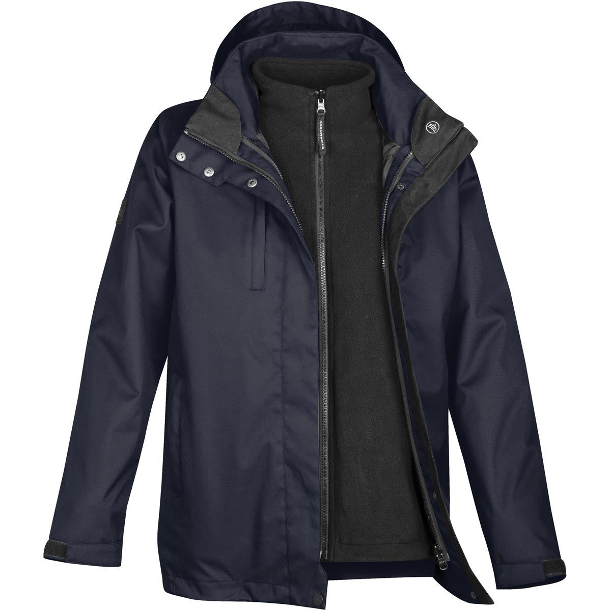 Womens Vortex HD 3-In-1 Parka - Black