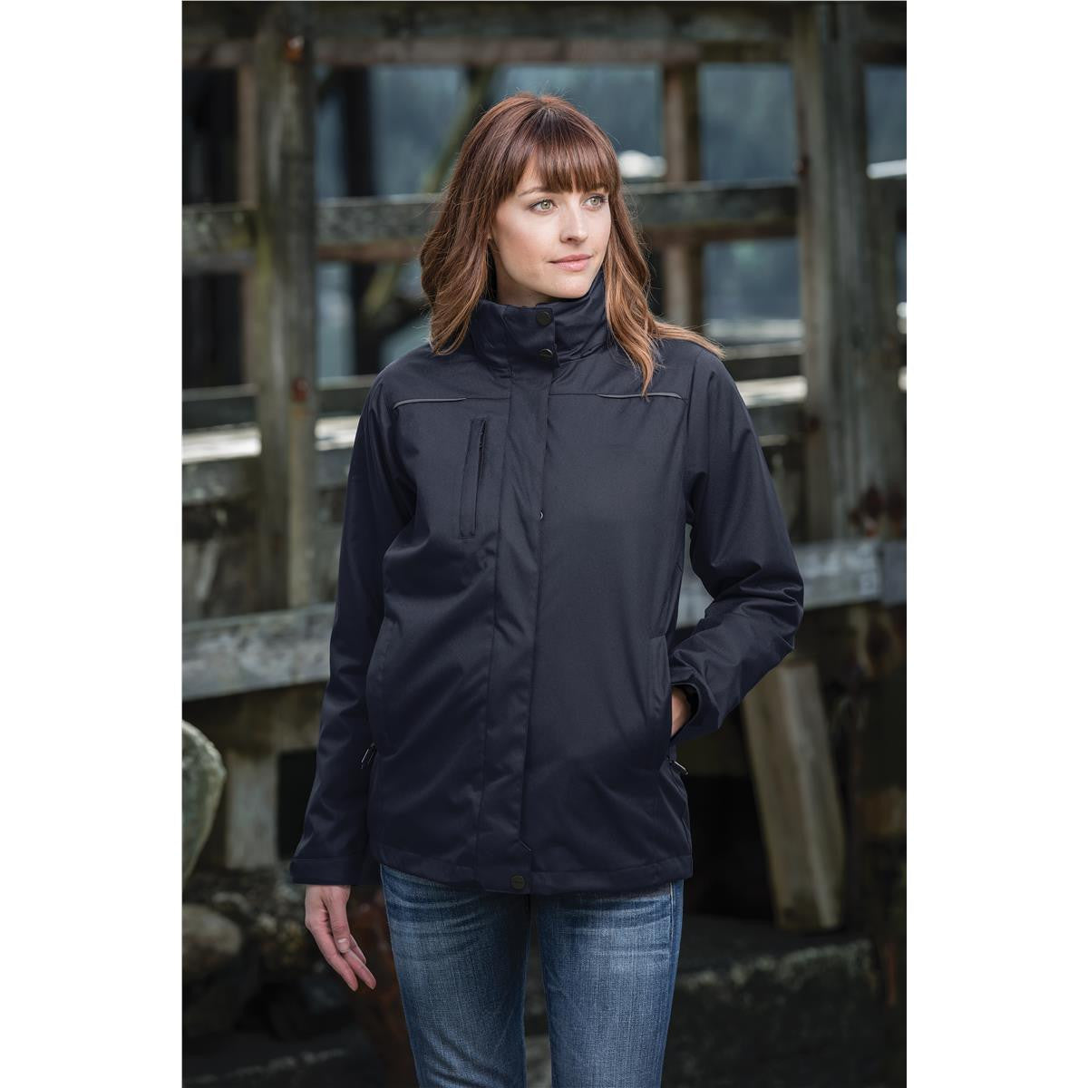 Womens Vortex HD 3-In-1 Parka - Granite