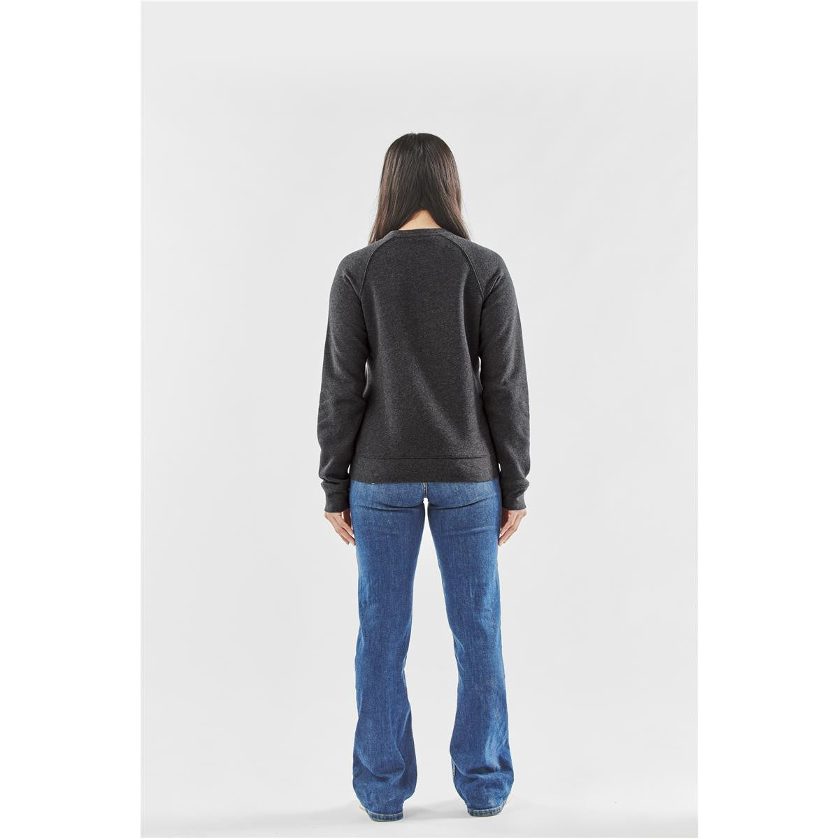 Women's Monashee Fleece Crew Neck - Charcoal Heather