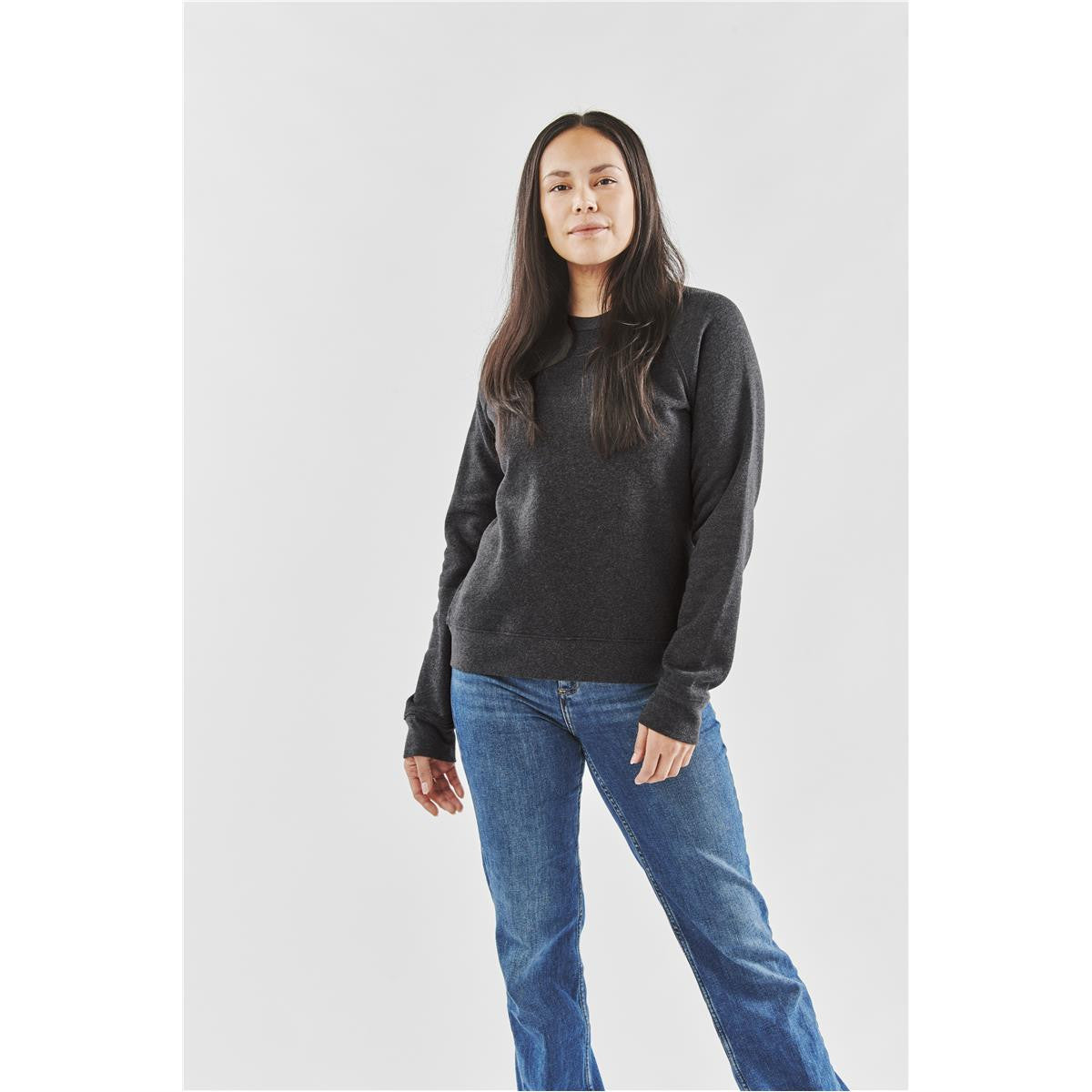 Women's Monashee Fleece Crew Neck - Navy