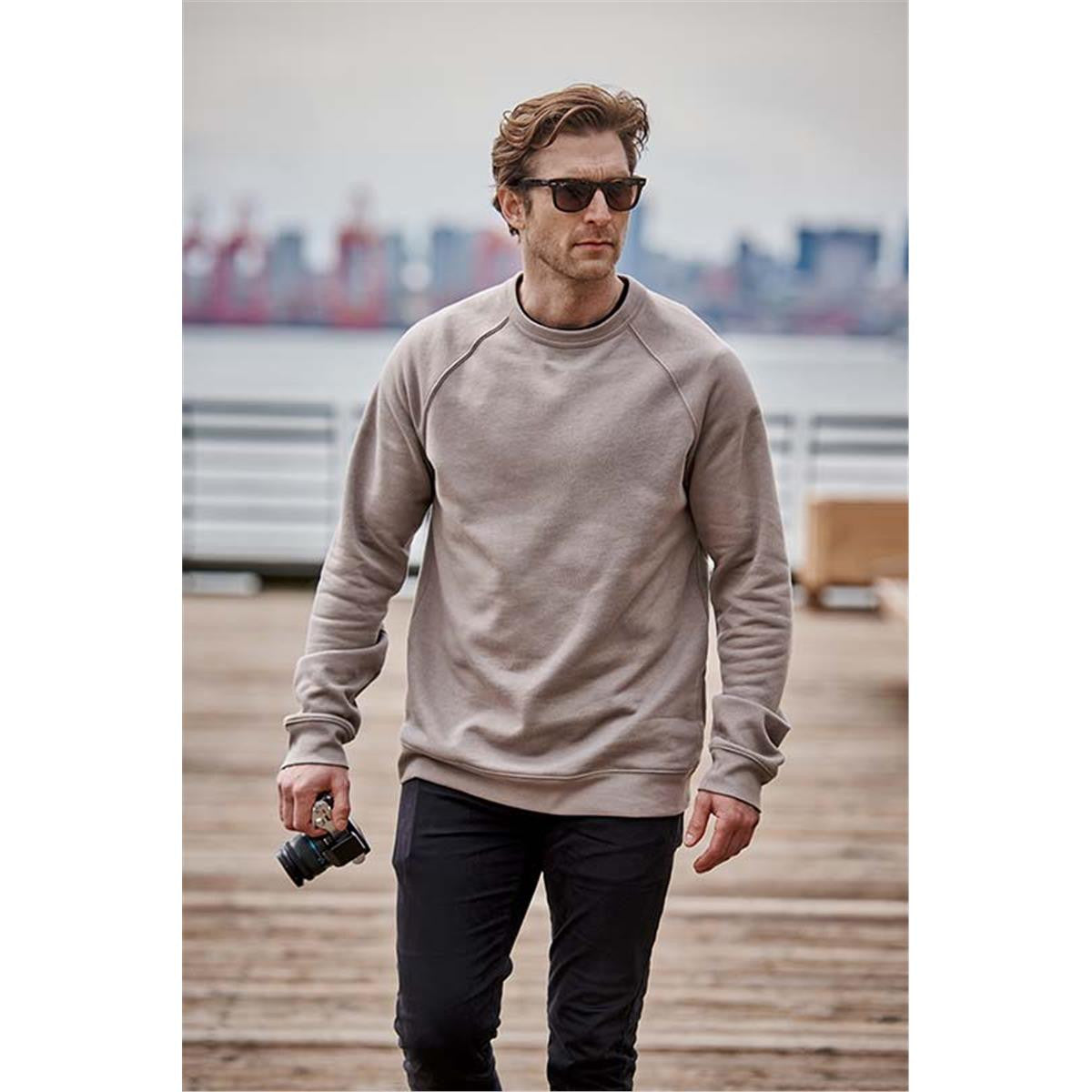 Men's Monashee Fleece Crew Neck Sweater - Charcoal Heather