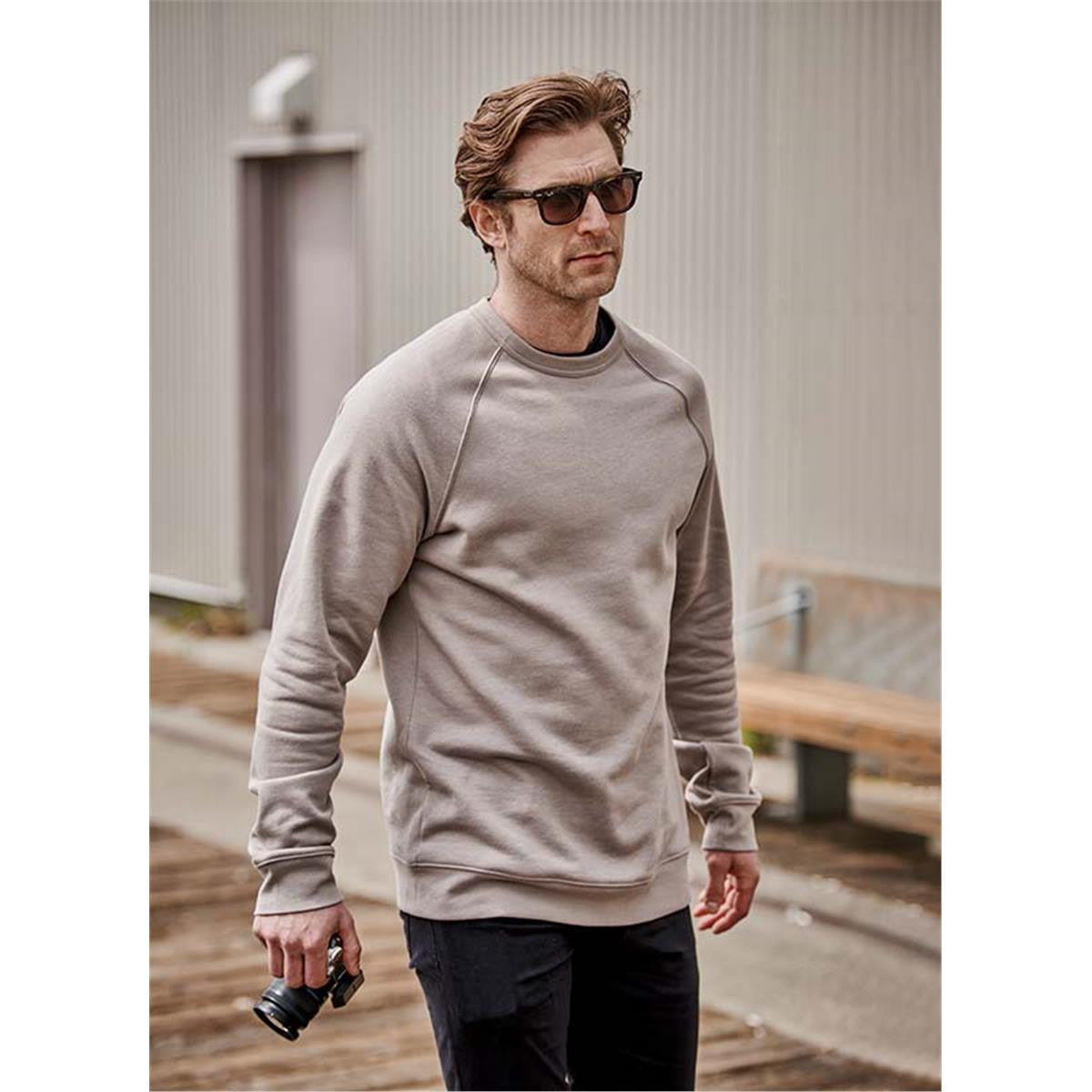 Men's Monashee Fleece Crew Neck Sweater - Granite Heather