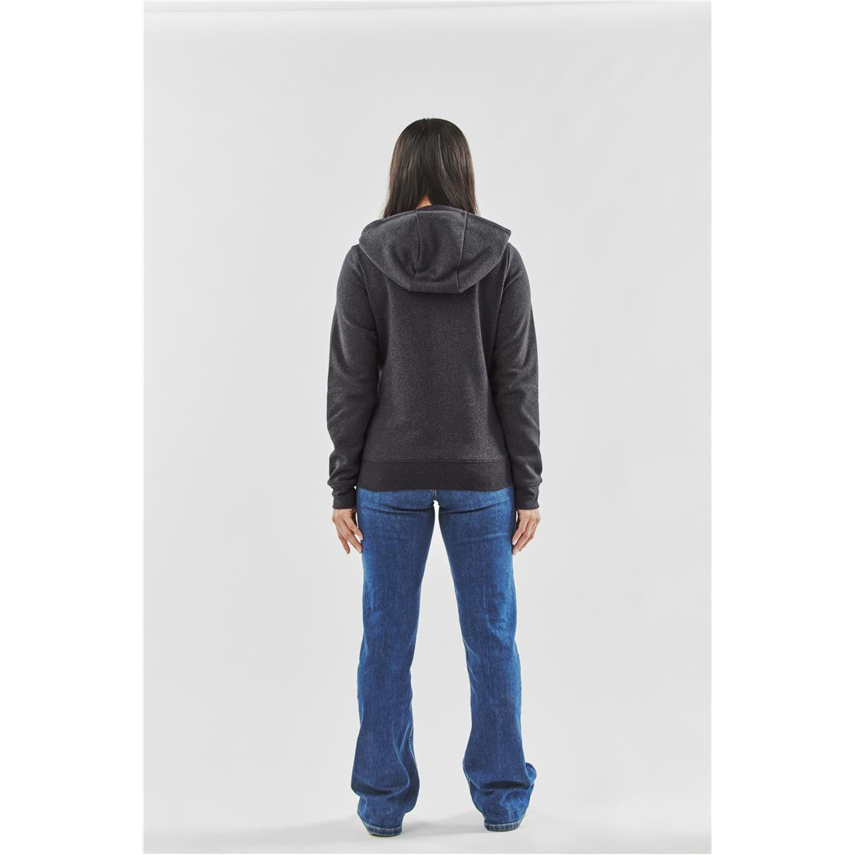 Women's Monashee Fleece Full Zip Hoody - Charcoal Heather