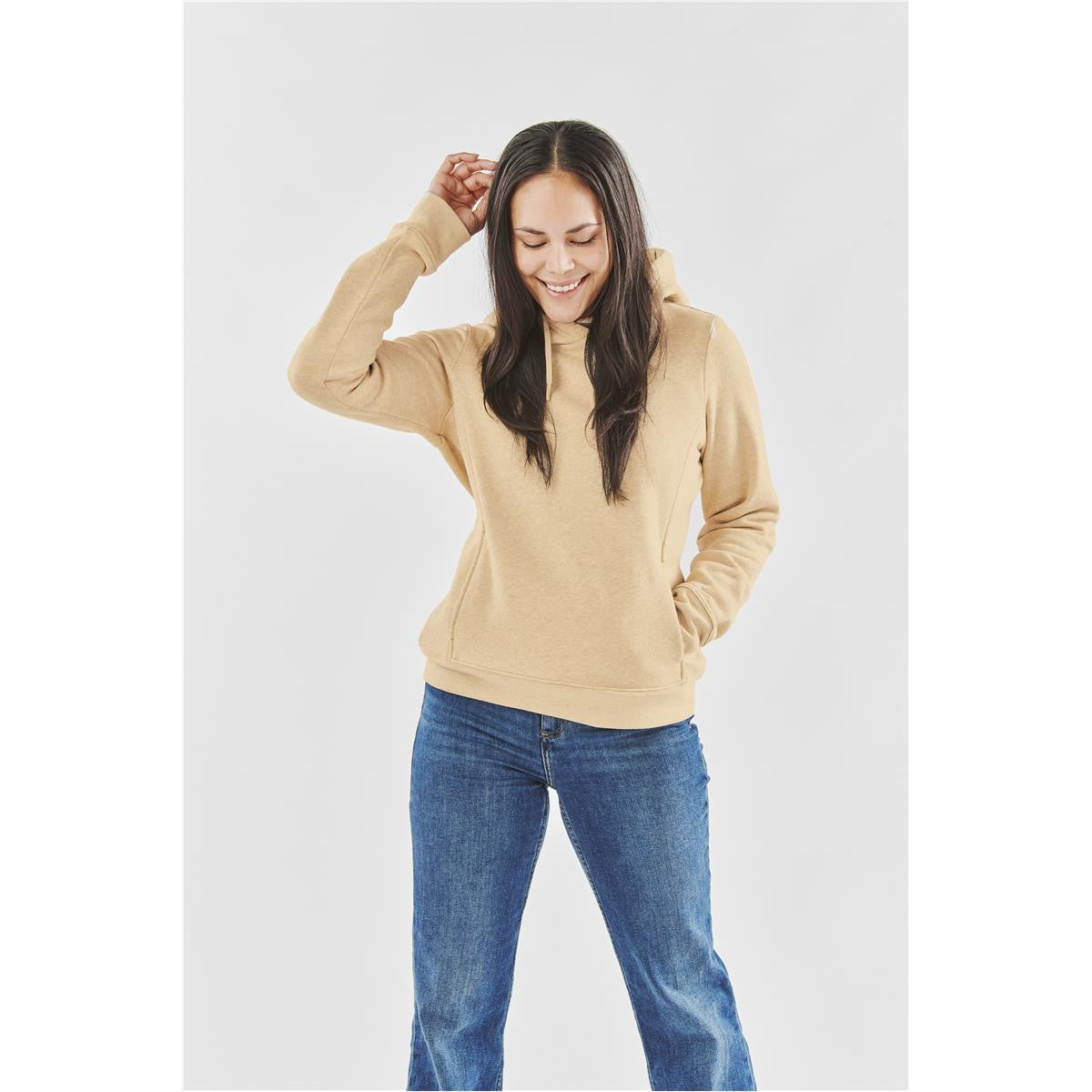 Women's Monashee Fleece Pullover Hoody - Taupe