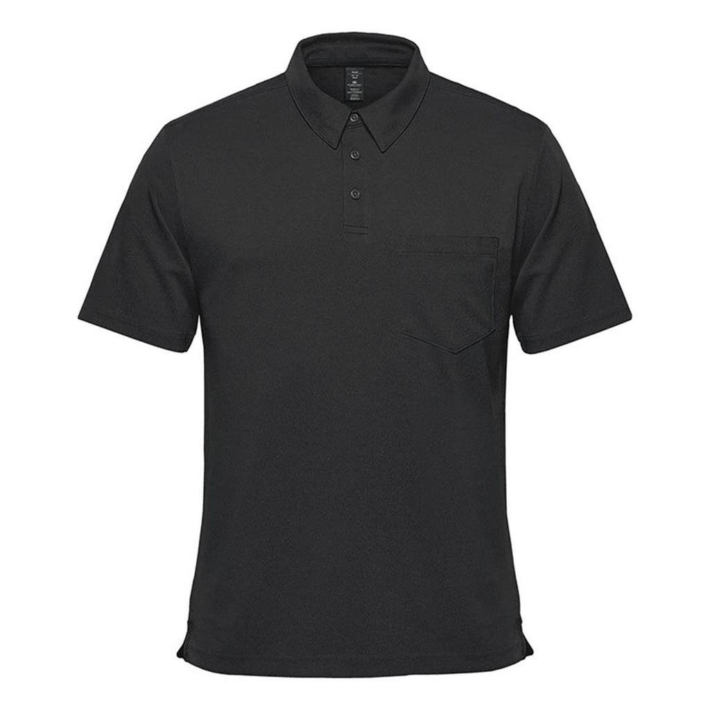 Men's Dockyard Performance Short Sleeve Polo - Navy Heather