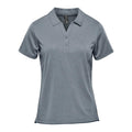 Women's Dockyard Performance Short Sleeve Polo - Black