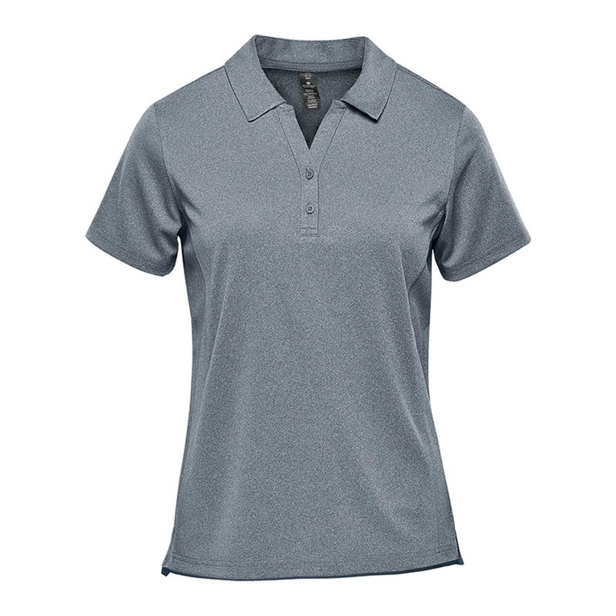 Women's Dockyard Performance Short Sleeve Polo - Black