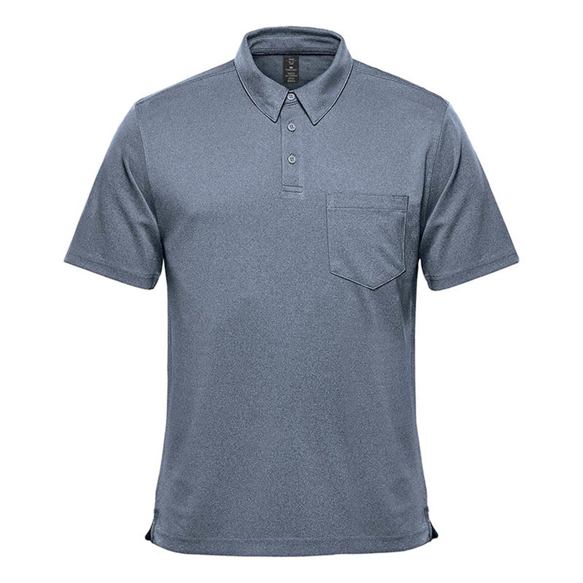 Men's Dockyard Performance Short Sleeve Polo - Black