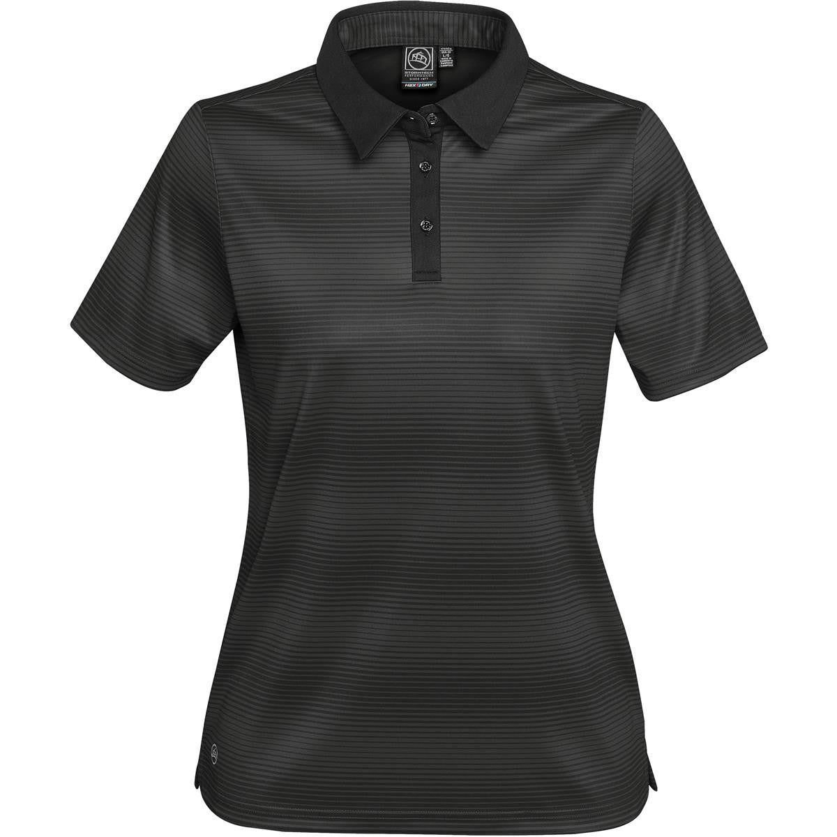Women's Vibe Polo - Carbon / Black