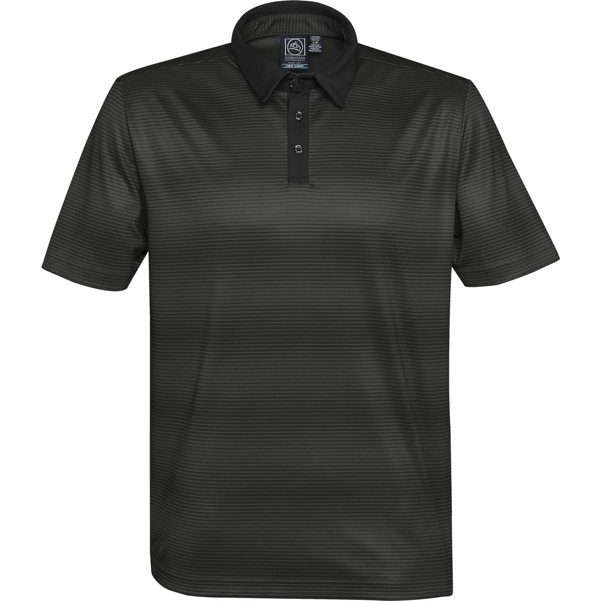 Men's Vibe Polo - Carbon / Black