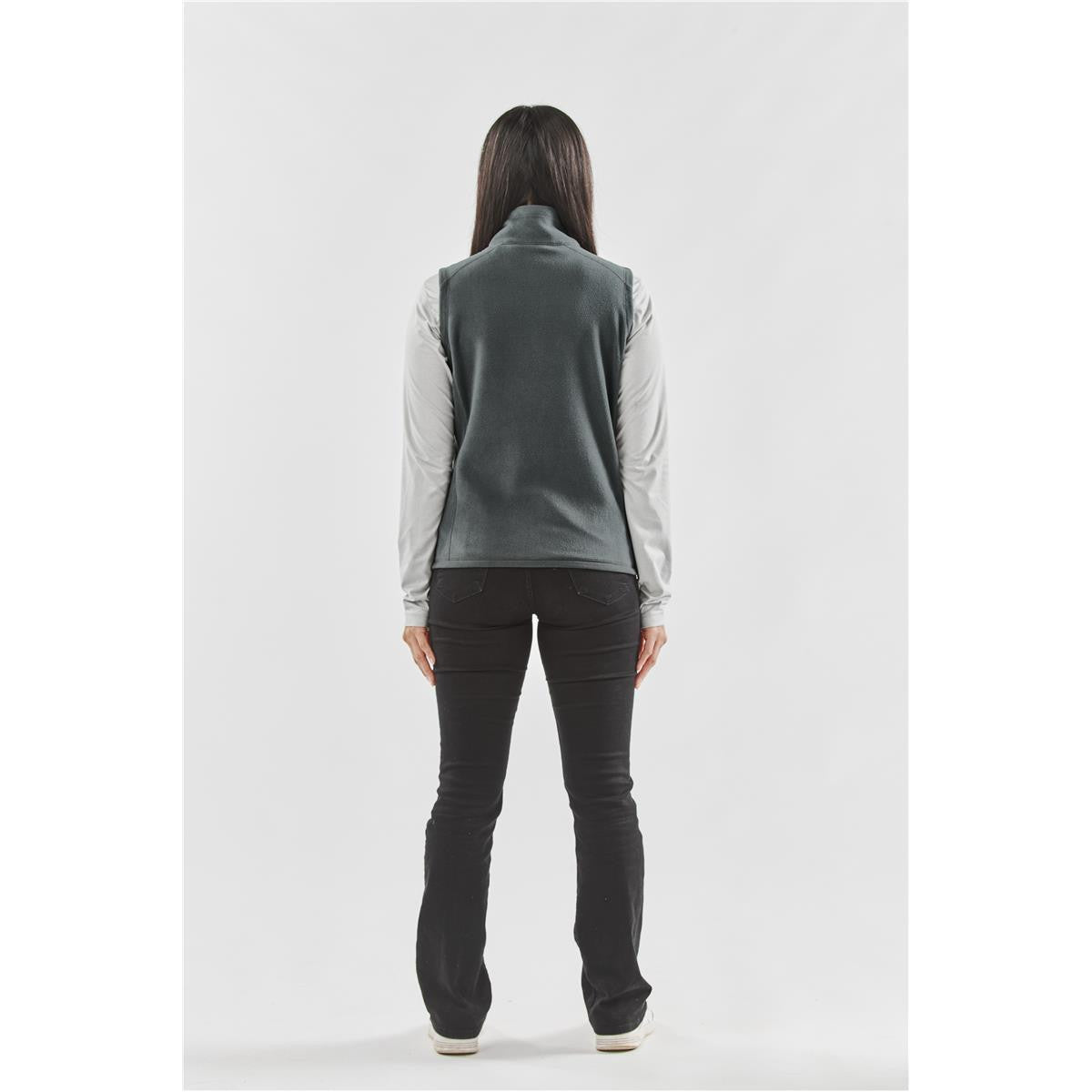 Women's Montauk Fleece Vest - Granite