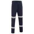Workit Cotton Drill Regular Weight Biomotion Taped Work Pants Navy