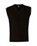 WJ02 UNISEX WOOL/ACRYLIC V-NECK VEST
