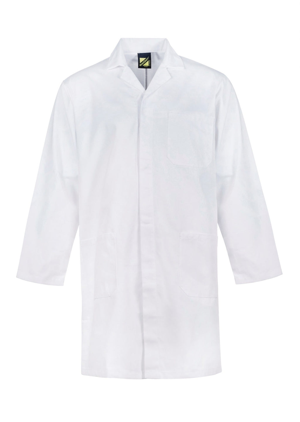 LONG SLEEVE DUSTCOAT WITH PATCH POCKETS