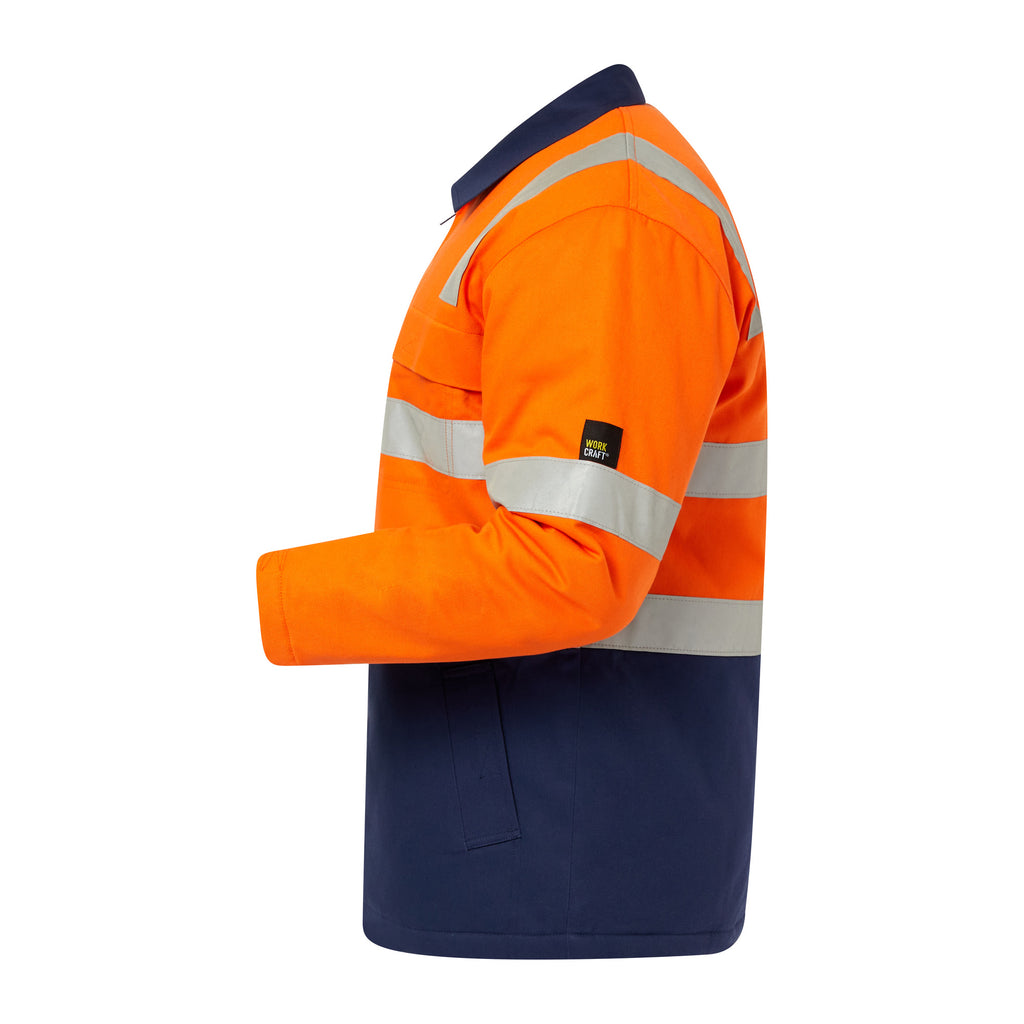 HIVIS COTTON REFLECTIVE JACKET