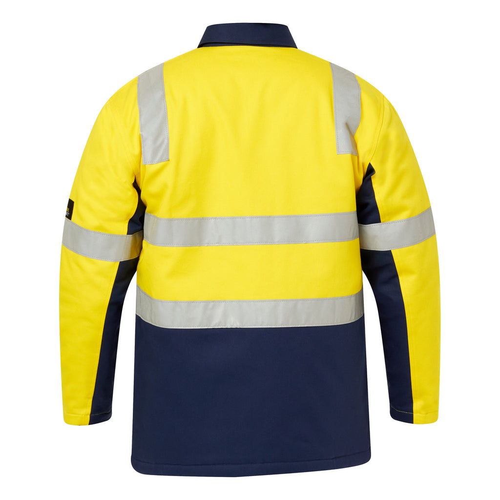 HIVIS COTTON REFLECTIVE JACKET