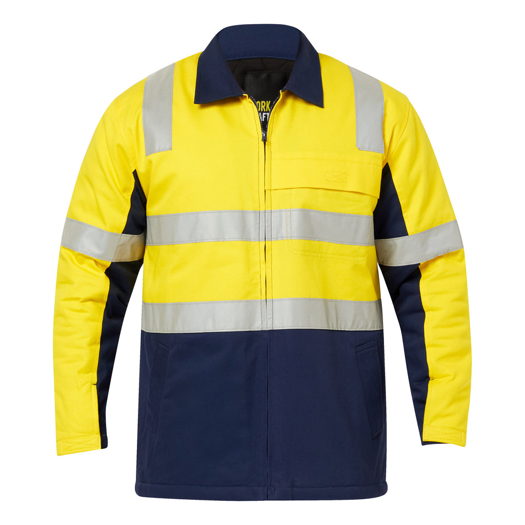 HIVIS COTTON REFLECTIVE JACKET
