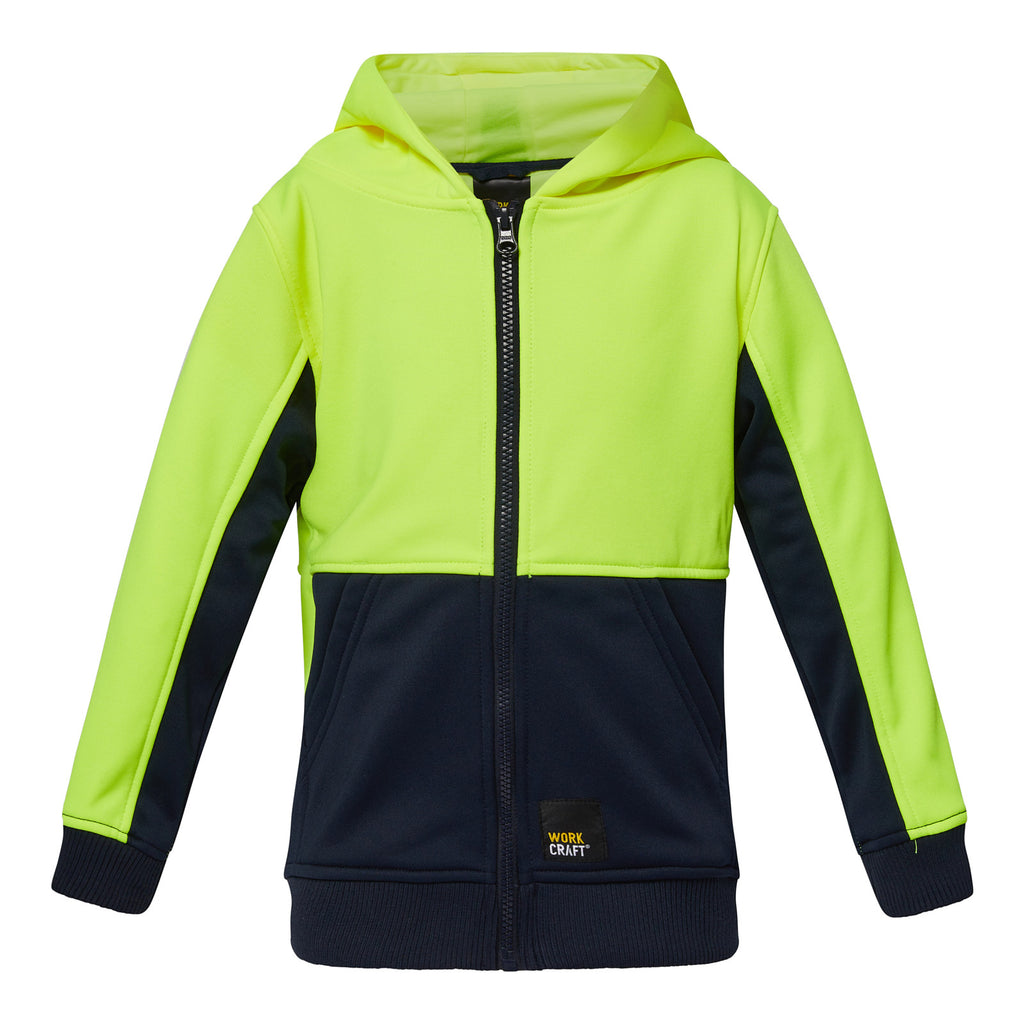 HI VIS KIDS HOODIE