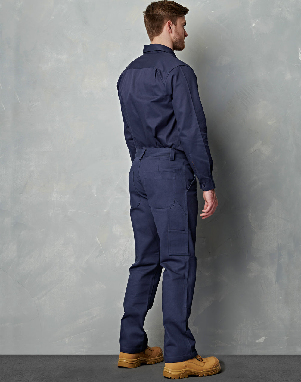 WP03 MEN'S HEAVY COTTON DRILL CARGO PANTS 4
