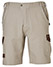 WP23 MENS STRETCH CARGO WORK SHORTS WITH DESIGN PANEL TREATMENTS