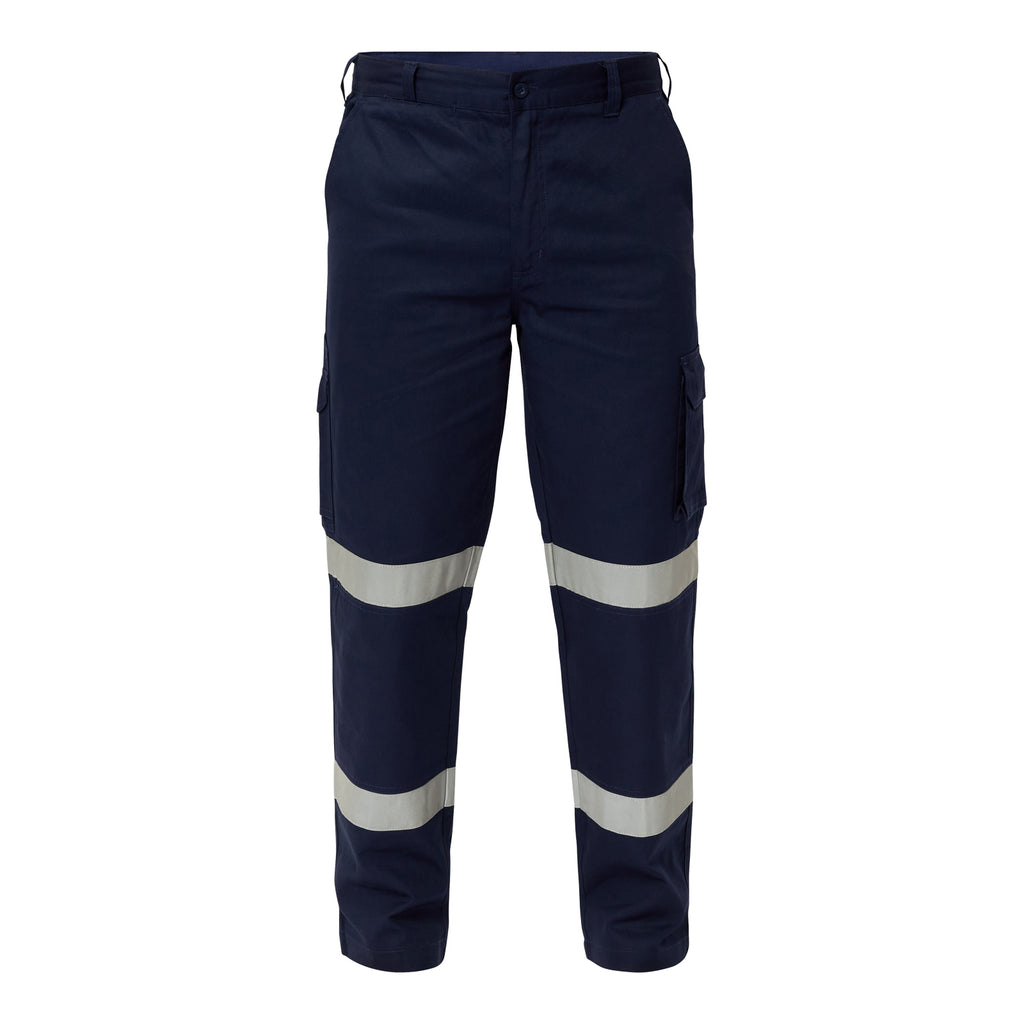 REFLECTIVE MID-WIGHT CARGO COTTON DRILL TROUSER
