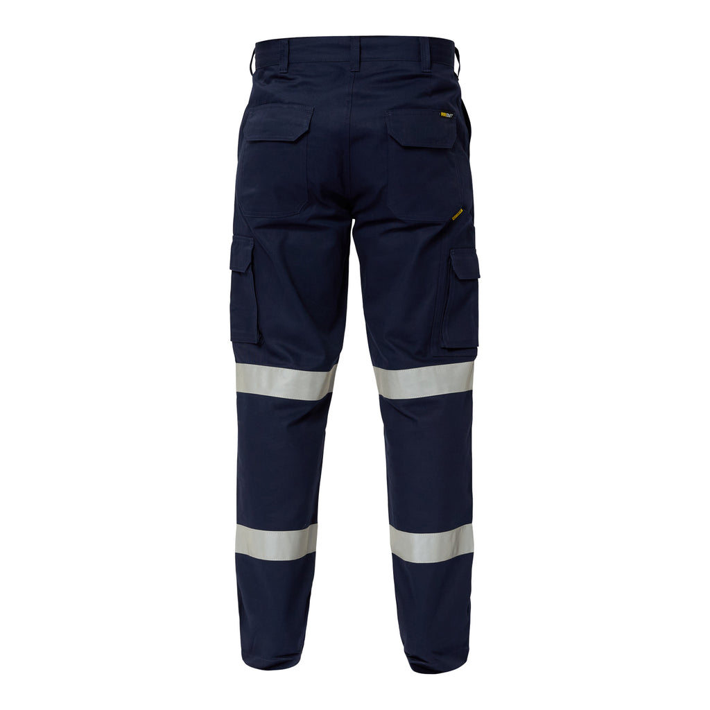 REFLECTIVE MID-WIGHT CARGO COTTON DRILL TROUSER
