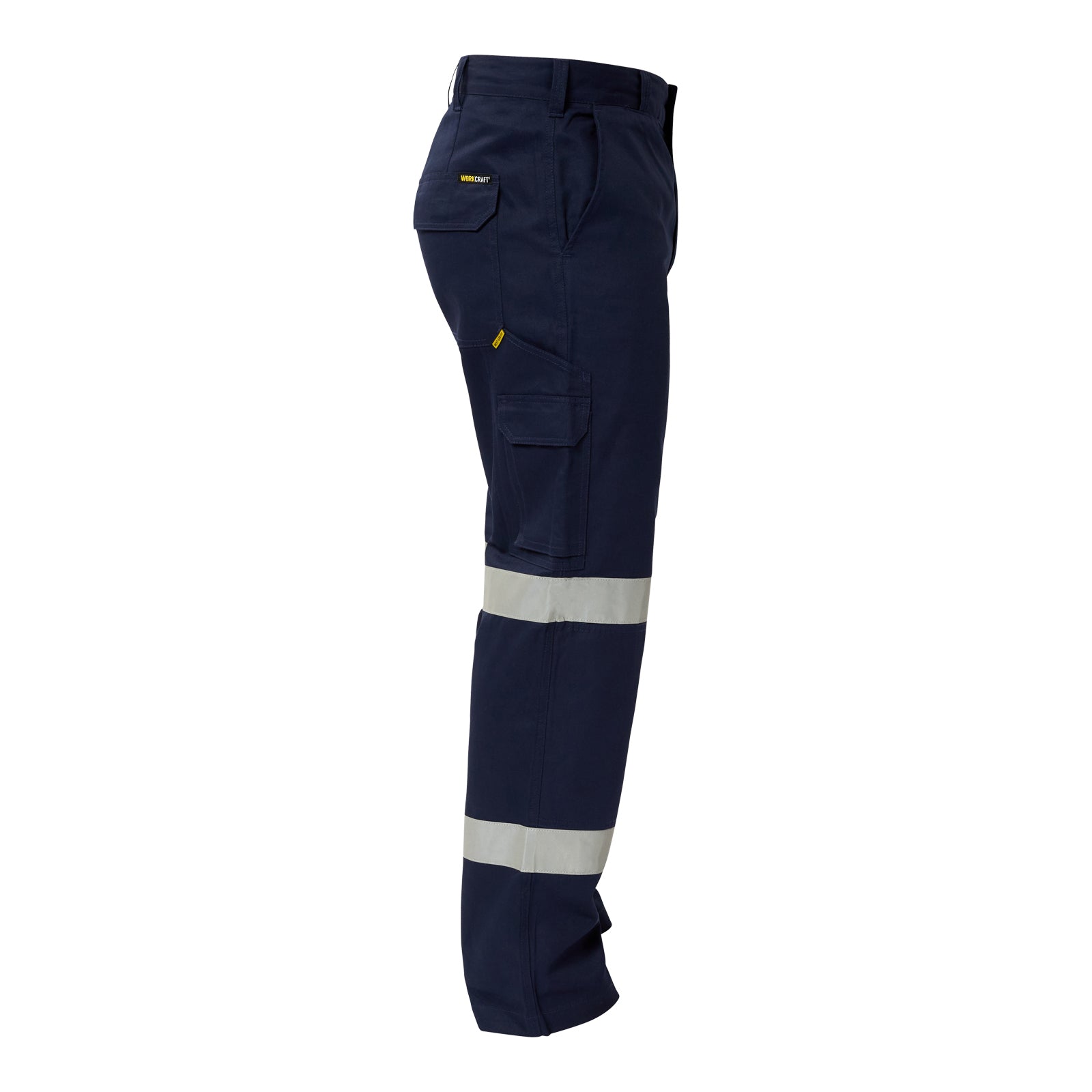 REFLECTIVE MID-WIGHT CARGO COTTON DRILL TROUSER