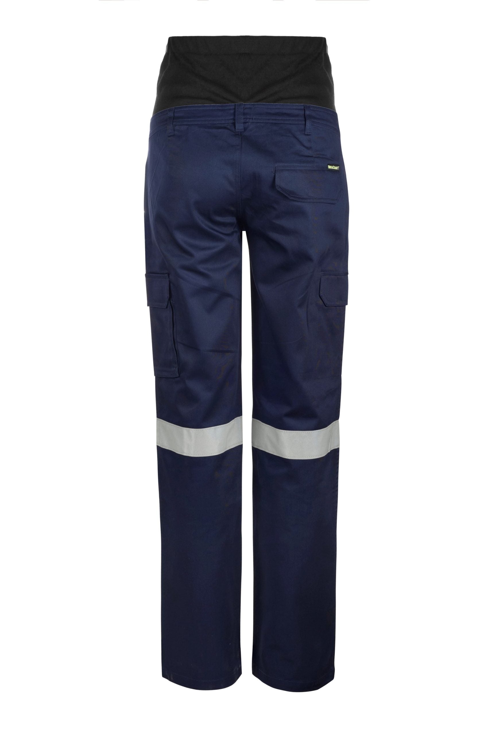 MATERNITY CARGO REFLECTIVE COTTON DRILL TROUSER