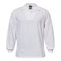 LONG SLEEVE FOOD INDUSTRY JACSHIRT WITH MODESTY NECK INSERT