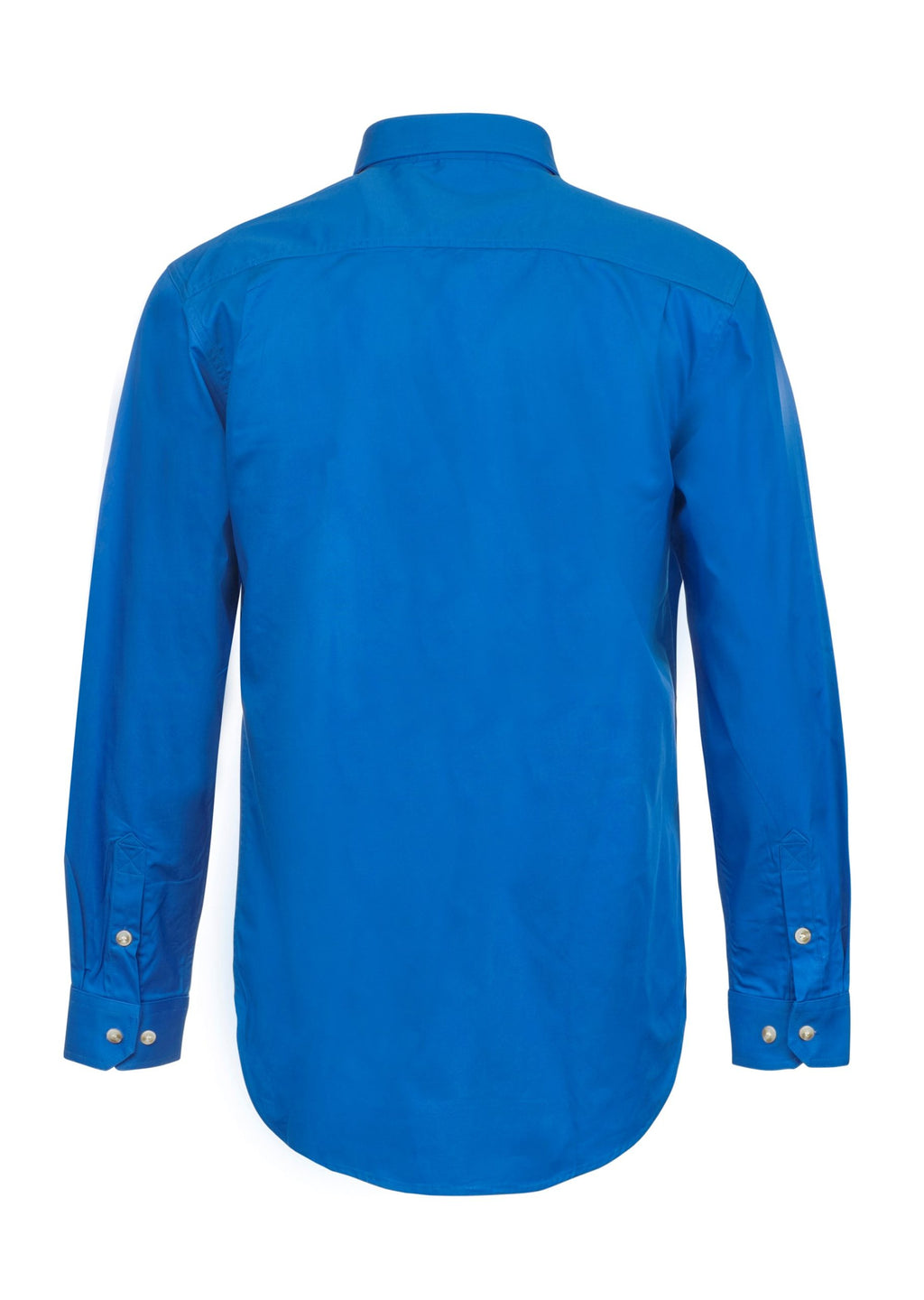 LIGHTWEIGHT LONG SLEEVE CLOSED FRONT COTTON DRILL SHIRT