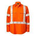 HI VIS NSW REFLECTIVE RAIL RIPSTOP SHIRT